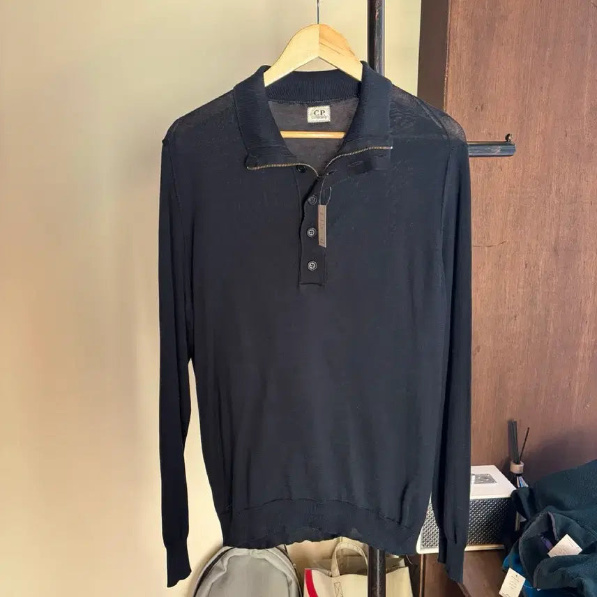 [BUNJANG] C.P Company Half Zip Knit Sweater / 15767 - C.P 컴퍼니 하프 집업 니트