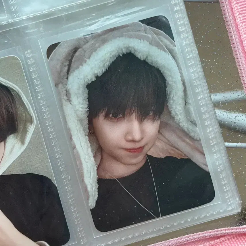 보넥도 명재현 뮤브 포카 토끼담요 양도