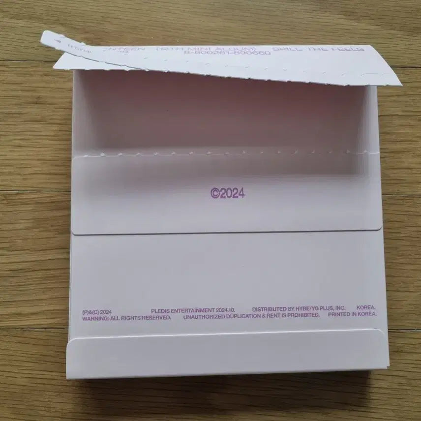 세븐틴 Spill the feels feel new 버전 개봉 앨범