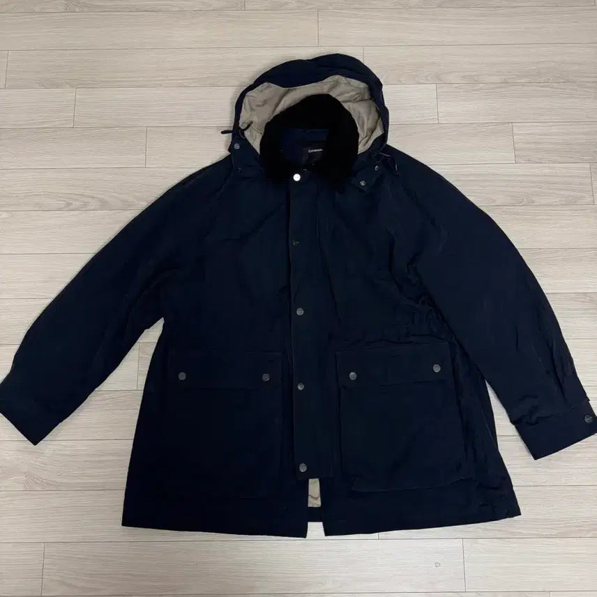 [BUNJANG] Covernat Waxed Hunting Jacket Navy / 커버낫 왁시드 헌팅 자켓 네이비