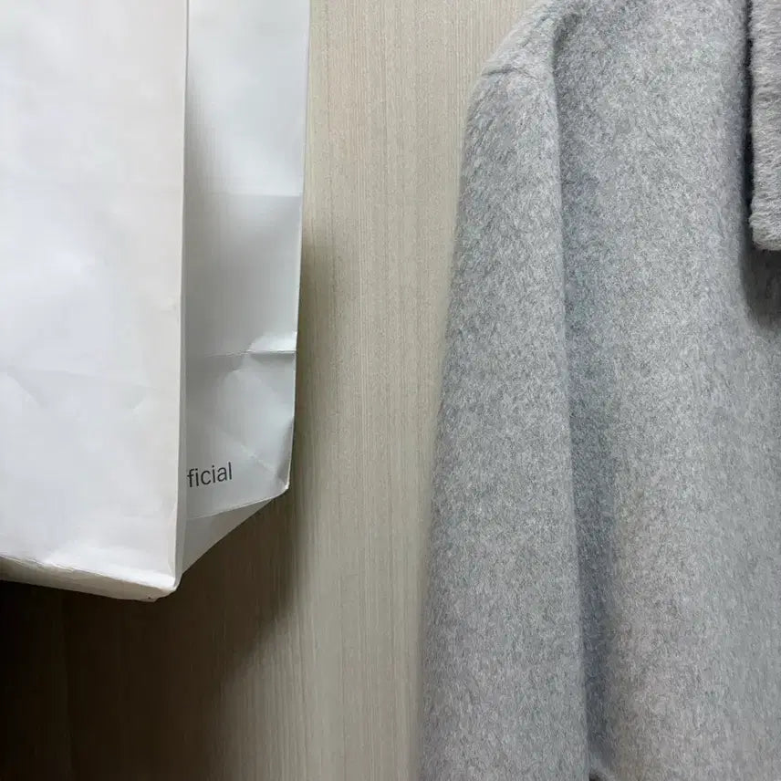 [BUNJANG] Gray Crop Short Jacket / 그레이 크롭 숏 자켓/코트