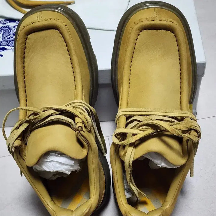 [BUNJANG] Burberry Manila Shoes / 40) 버버리 누벅 크리퍼 슈즈 - 마닐라