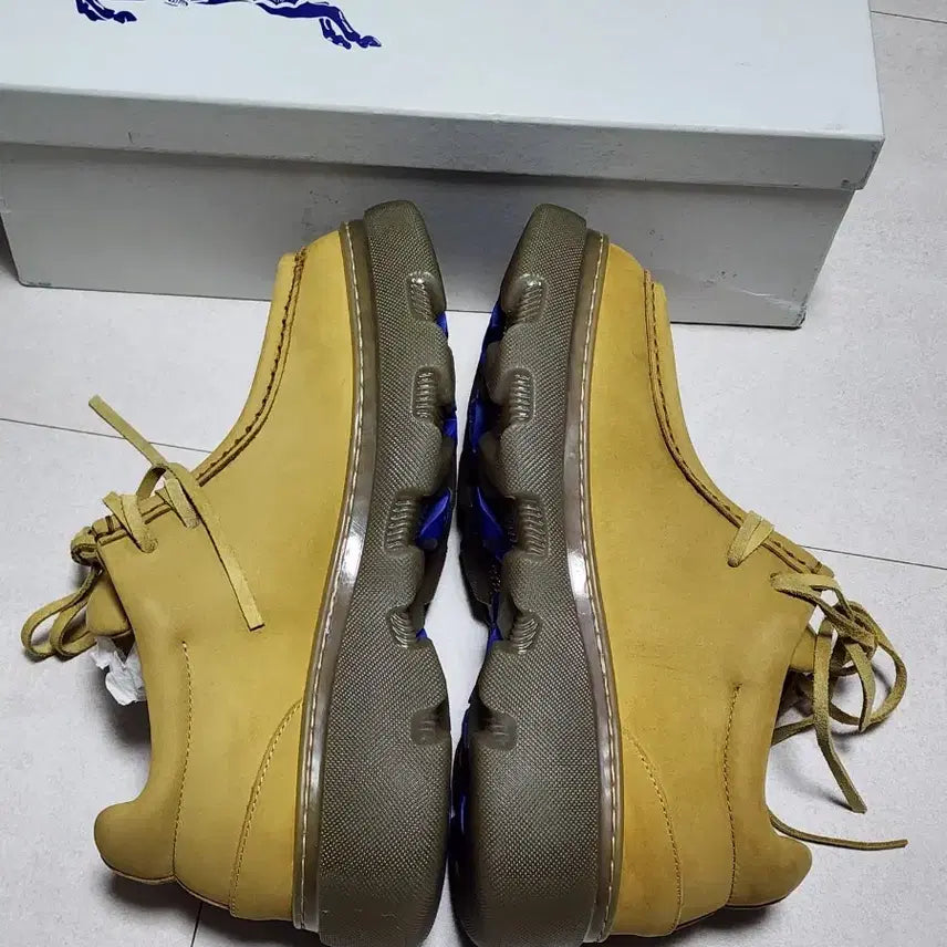 [BUNJANG] Burberry Manila Shoes / 40) 버버리 누벅 크리퍼 슈즈 - 마닐라