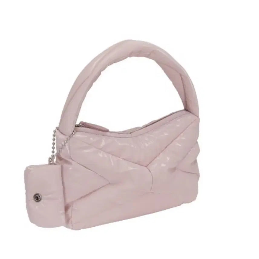 [BUNJANG] Vunque Baby Pink Padded Bag / 분크 패딩 백 베이비핑크