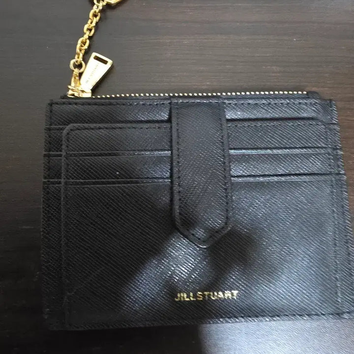 [BUNJANG] Jill Stuart Black Card Wallet / 질스튜어트 블랙 카드지갑