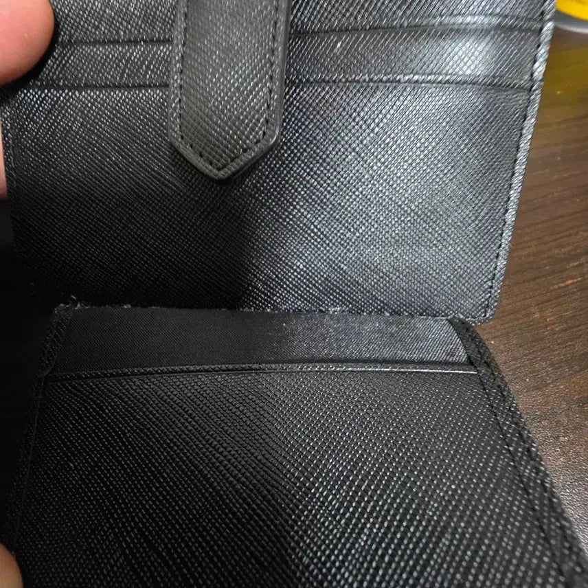 [BUNJANG] Jill Stuart Black Card Wallet / 질스튜어트 블랙 카드지갑