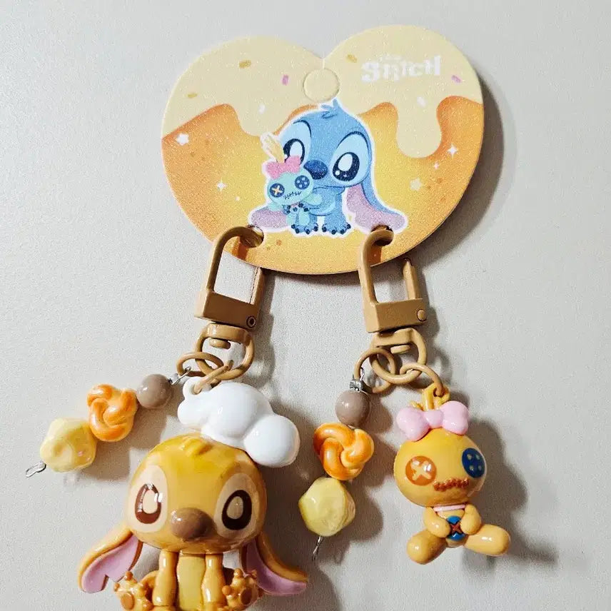 [SOLD OUT] 디즈니 스티치 키링 세트 (엔젤 포함)