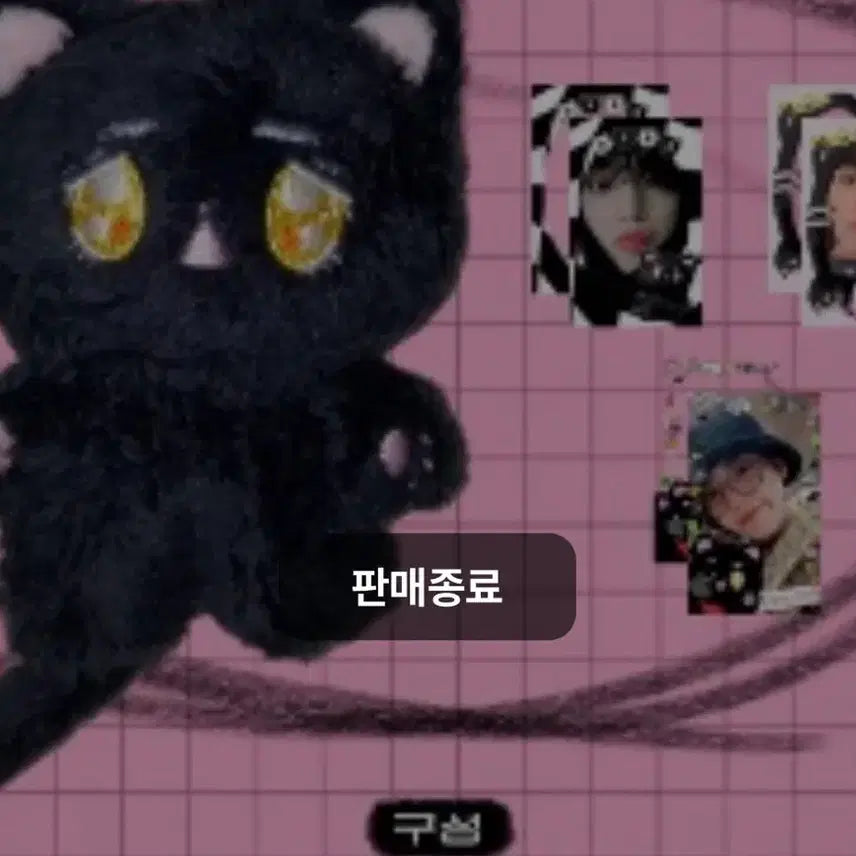 세븐틴 에스쿱스 10cm 인형 깜고철이 양도 팝니다