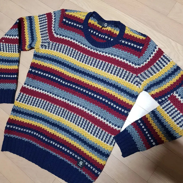 [BUNJANG] Guess Patterned Knit Sweater / -95 100 / GUESS / 패턴 니트 스웨터//와해0109