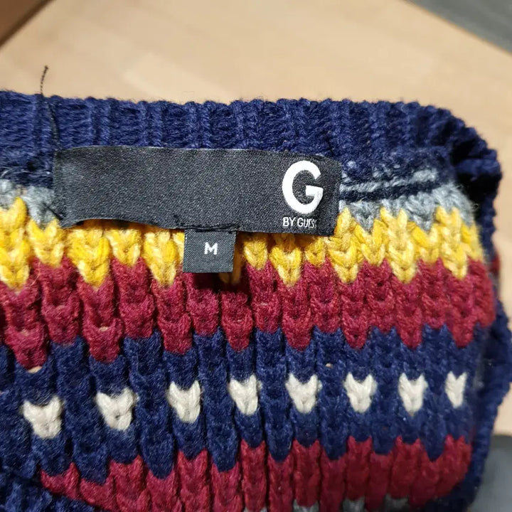 [BUNJANG] Guess Patterned Knit Sweater / -95 100 / GUESS / 패턴 니트 스웨터//와해0109