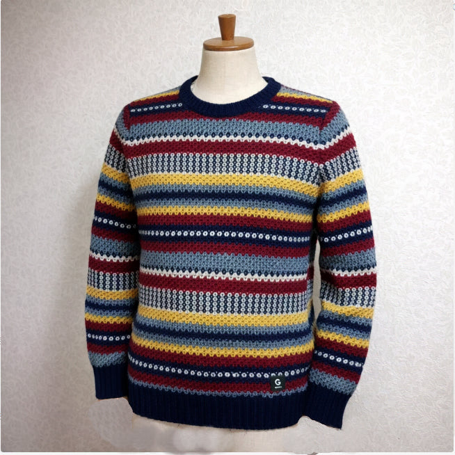 [BUNJANG] Guess Patterned Knit Sweater / -95 100 / GUESS / 패턴 니트 스웨터//와해0109
