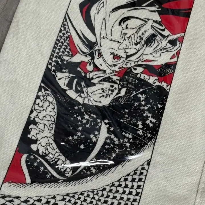 [BUNJANG] Eve Culture White Tote Bag / 우타이테 eve 이브 Culture 화이트 토트백 가방 토비 류코