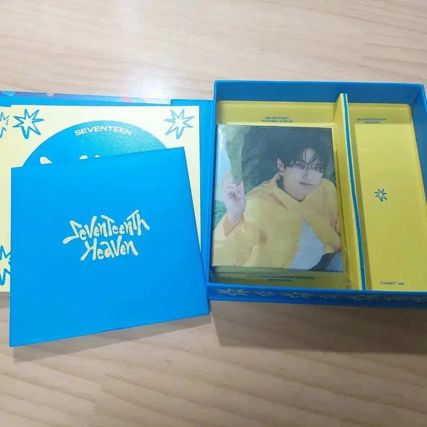 세븐틴 민규 음악의신 캐럿반 우비 포카세트