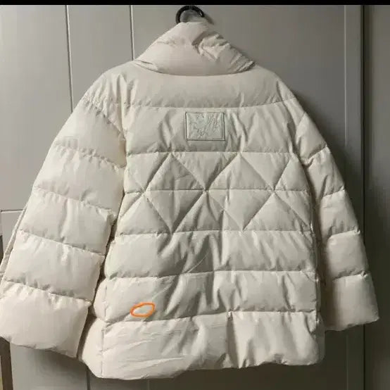 [BUNJANG] It MICHAA A-Line Goose Down Padded Jacket / 잇미샤 레더 구스다운 패딩 A라인패딩