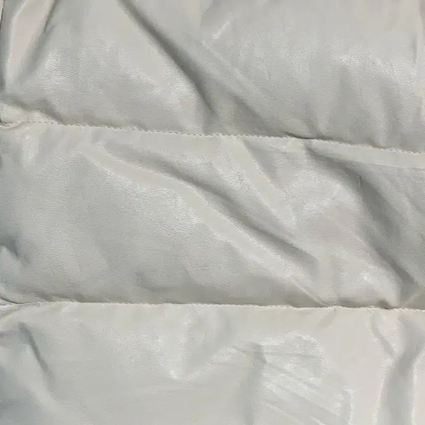 [BUNJANG] It MICHAA A-Line Goose Down Padded Jacket / 잇미샤 레더 구스다운 패딩 A라인패딩