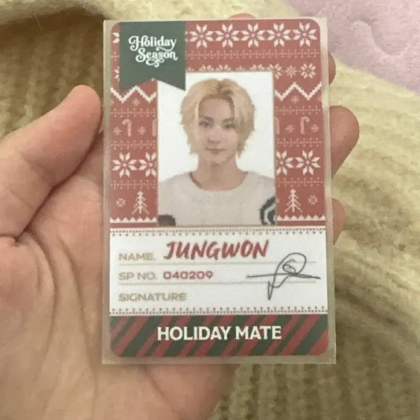 enhypenworld 정원 포카