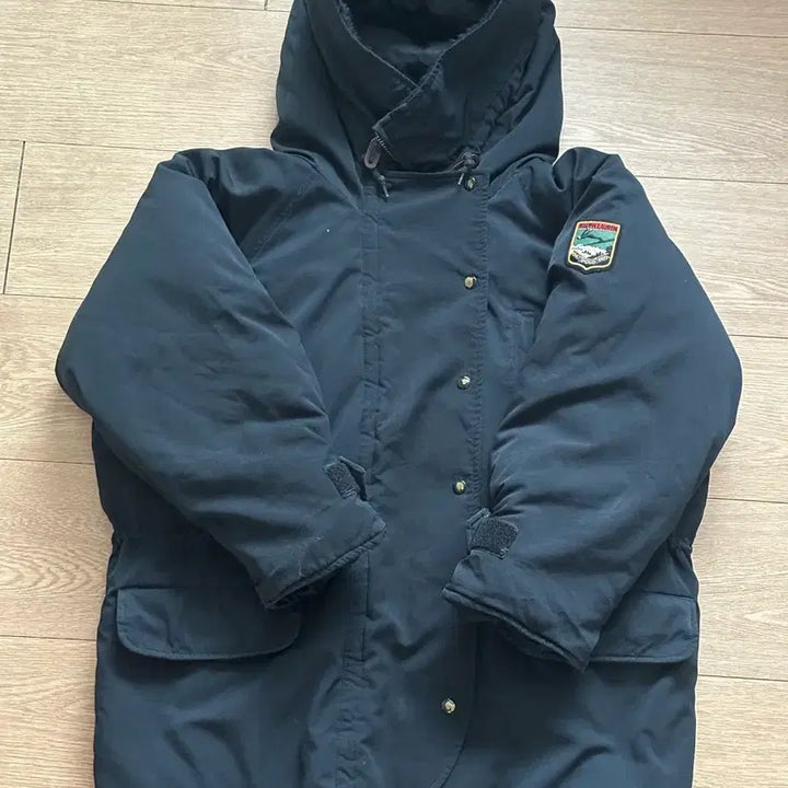 [BUNJANG] Polo Ralph Lauren 90s Suede Side Ski Down Jacket / 90s 폴로 랄프로렌 수어사이드 스키 다운 자켓