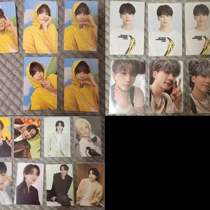 세븐틴 정한 포토카드 19장 일괄