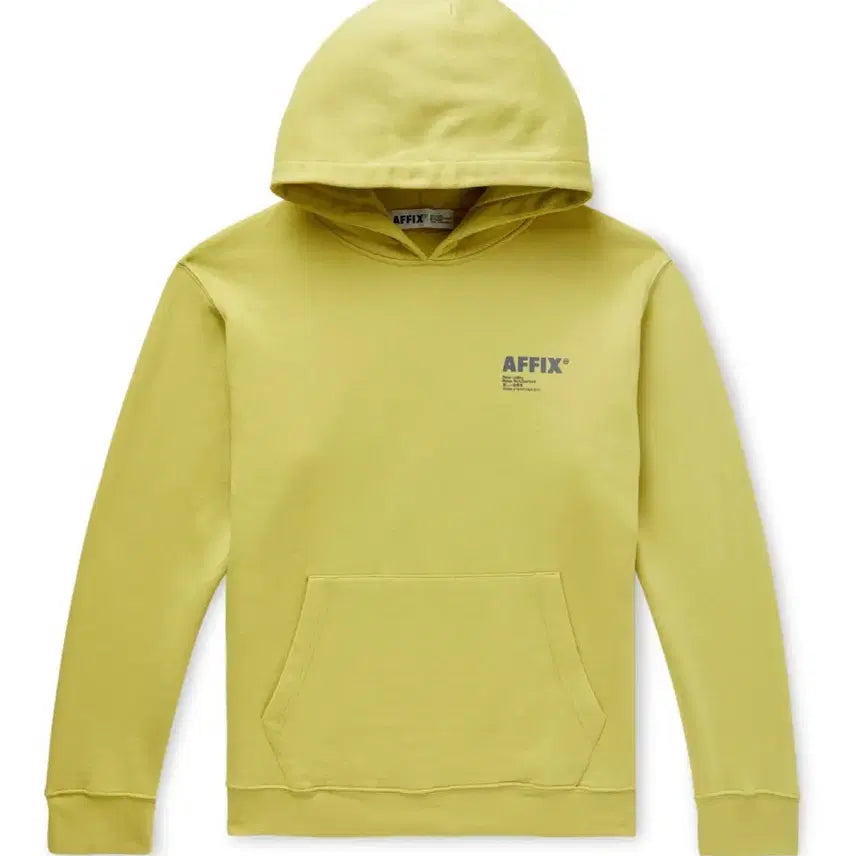 [BUNJANG] Affix Hoodie (Yellow) / (L)아픽스 Affix 후드티 (옐로우) 후디