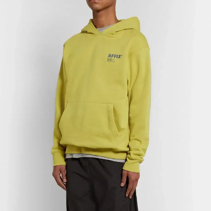 [BUNJANG] Affix Hoodie (Yellow) / (L)아픽스 Affix 후드티 (옐로우) 후디