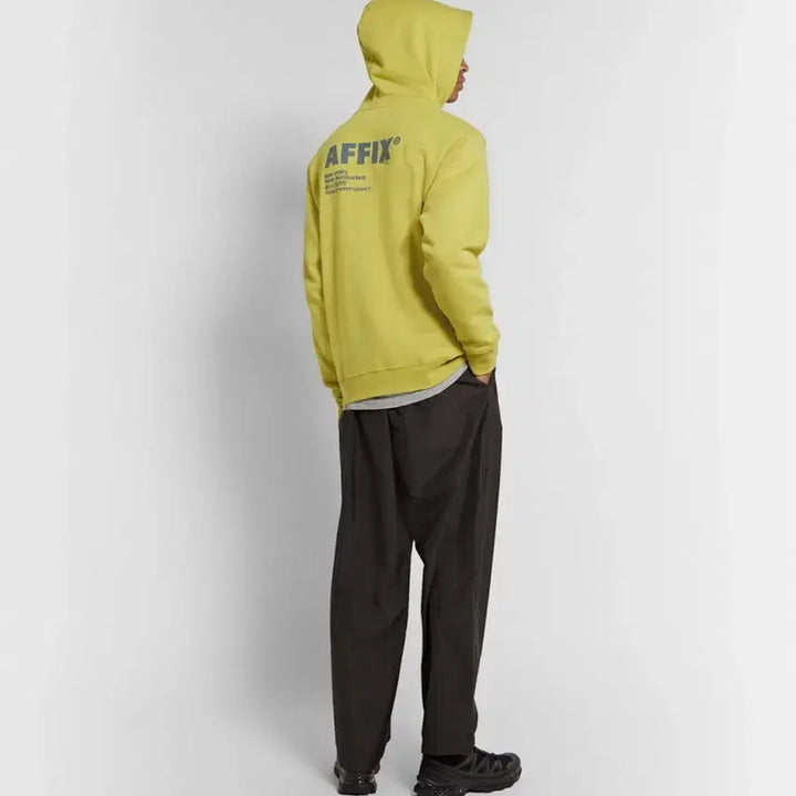 [BUNJANG] Affix Hoodie (Yellow) / (L)아픽스 Affix 후드티 (옐로우) 후디
