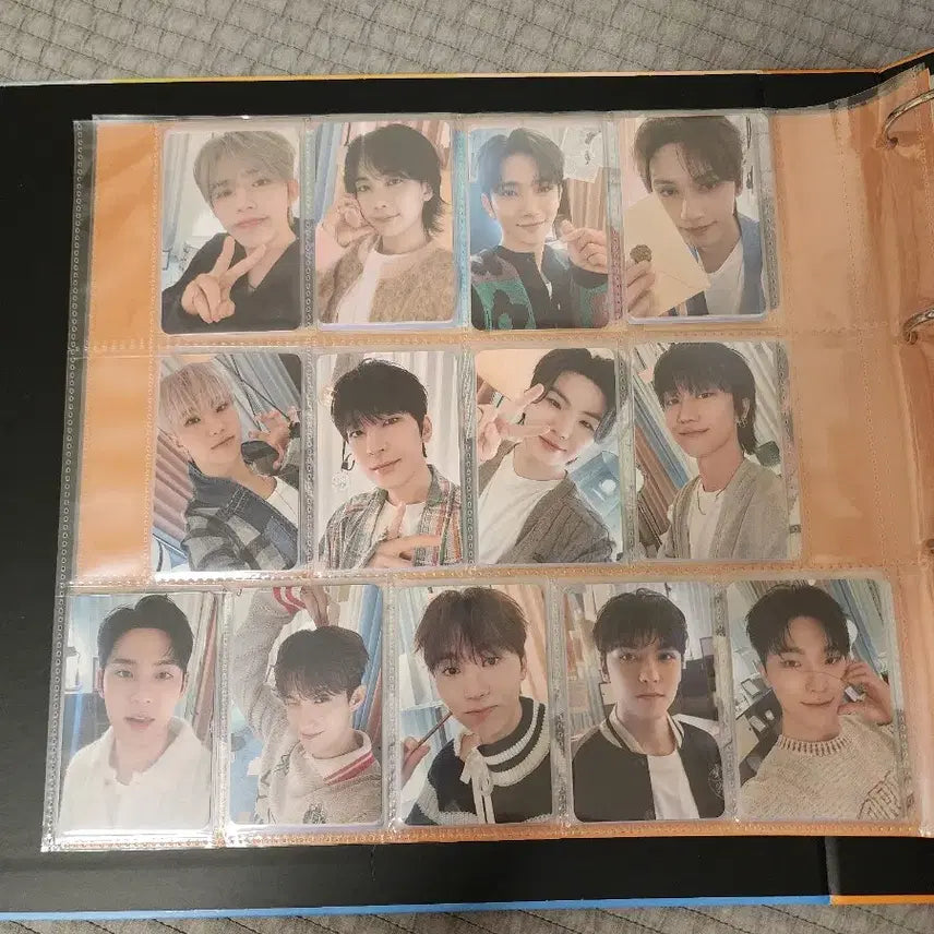 세븐틴 2024 캐럿랜드 메모리북 사진구성 코드미사용