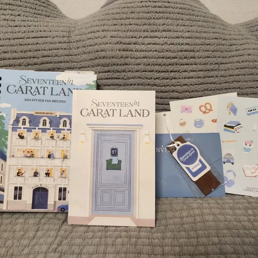 세븐틴 2024 캐럿랜드 메모리북 사진구성 코드미사용