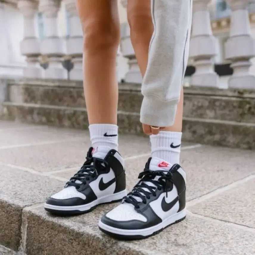 [SOLD OUT] 나이키 덩크 하이 범고래 블랙 앤 화이트 (W)290 m285