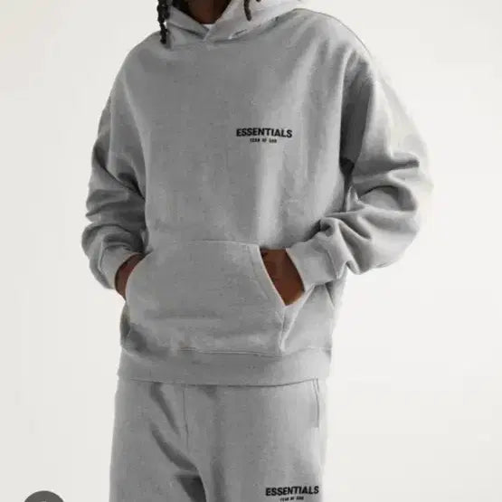 [BUNJANG] Essential Hoodie and Pants Set / 에션셜 후드바지 세트