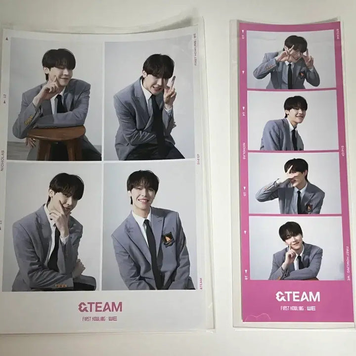 [BUNJANG] &TEAM Nicholas Lucky Draw Life 4 Cuts / 앤팀 니콜라스 럭키드로우 인생네컷