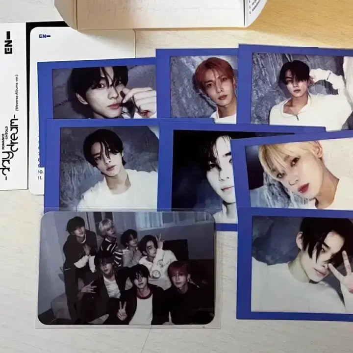 엔하이픈 데이드림 위버스반  포카 일괄