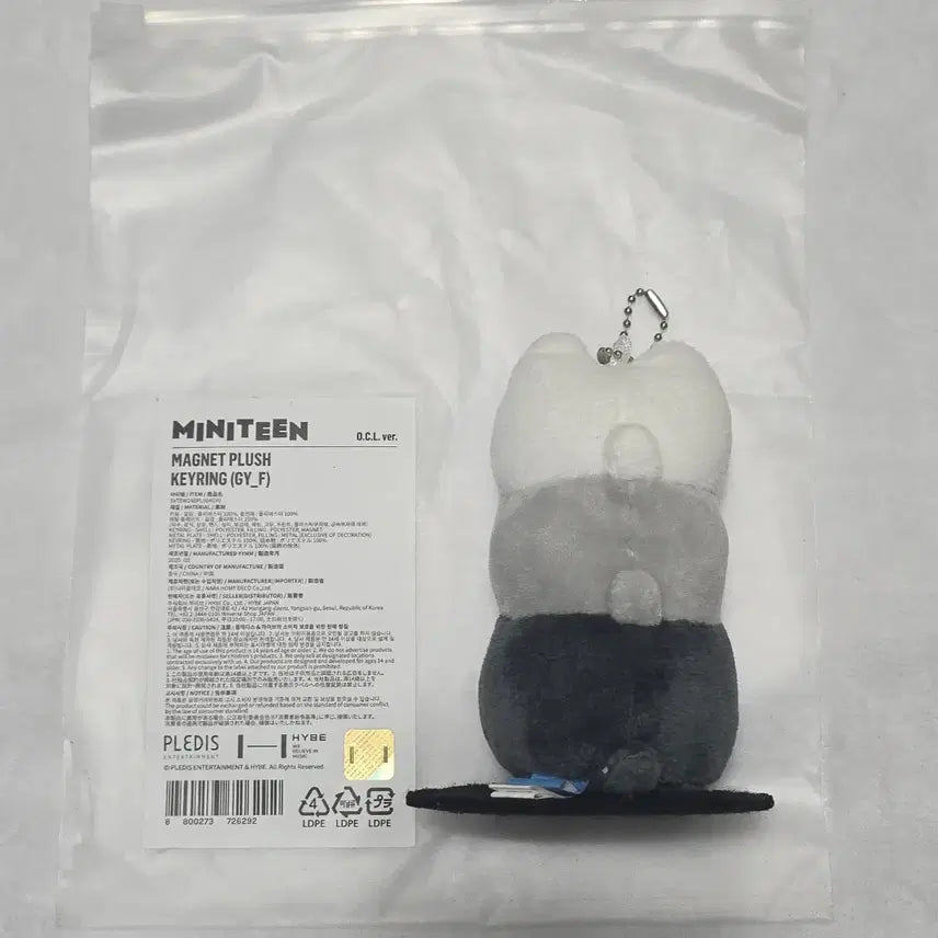 세븐틴 미니틴 마그넷 인형 키링 열닫잠