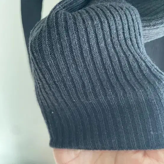 [BUNJANG] Minibong Ribbed Knit Dress / 미니뽕 니트원피스