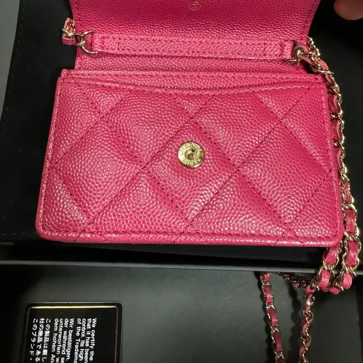 [BUNJANG] Chanel Mini Chain Bag / 샤넬 아코디언 체인 미니백