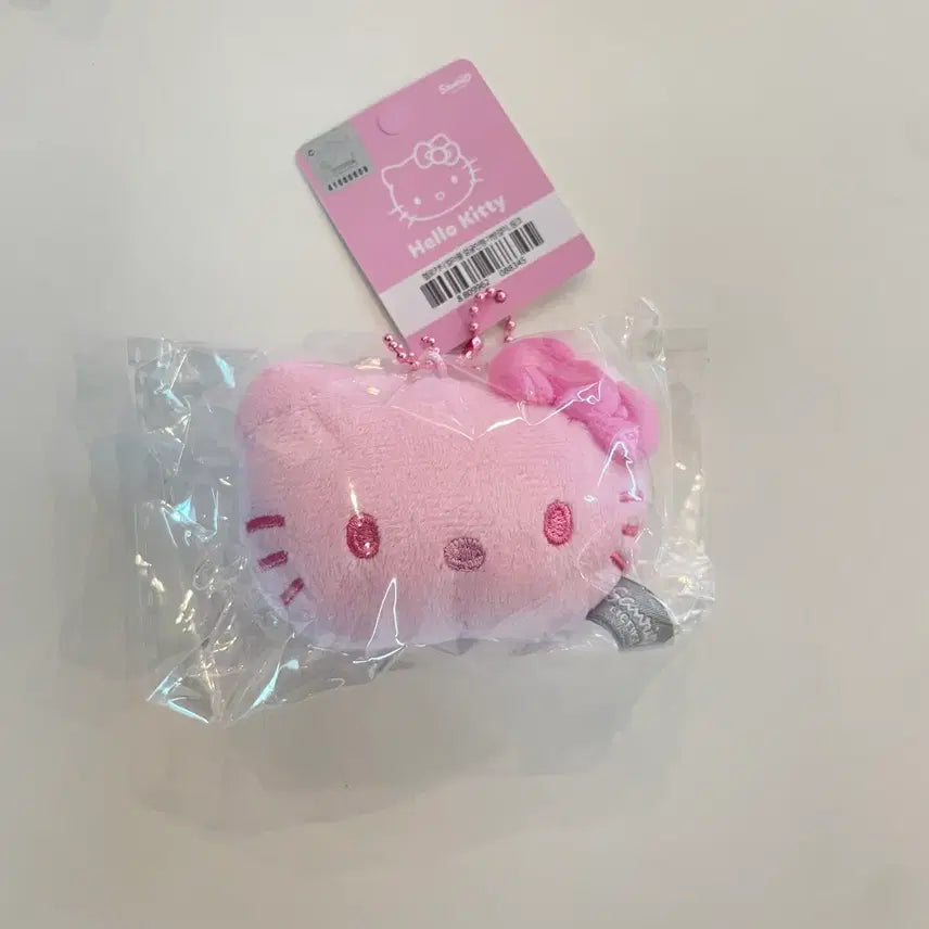 [BUNJANG] Hello Kitty Face Mini Keyring (Red, Pink, Yellow, Blue) / 새상품) 정품 헬로키티 얼굴 레드 핑크 그레이 옐로우 블루 미니 키링