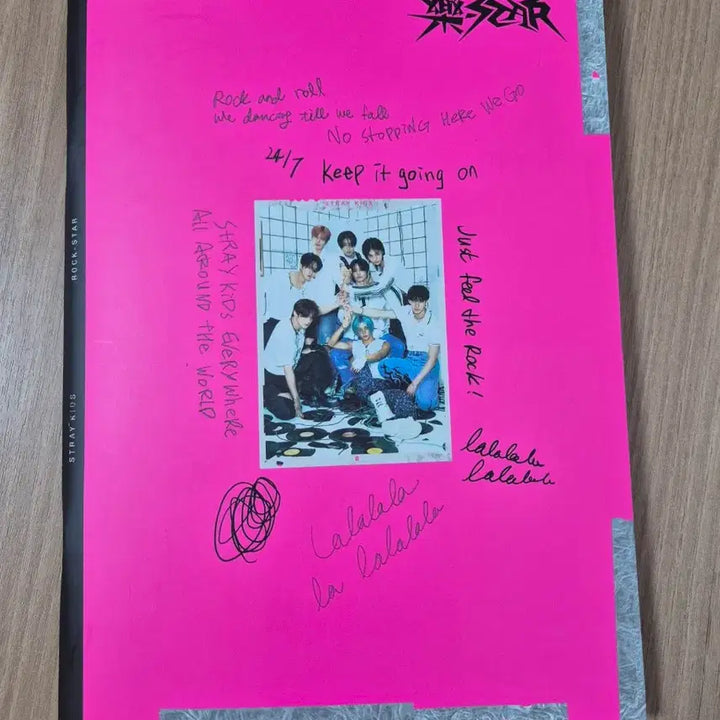 스키즈 락스타 개봉 앨범(포카 포함)