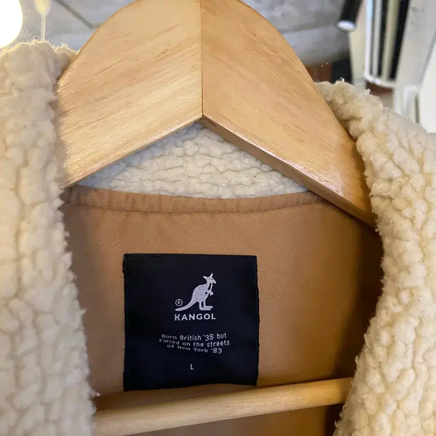 [BUNJANG] Kangol Beige Deck Jacket / 캉골 베이지 덱자켓