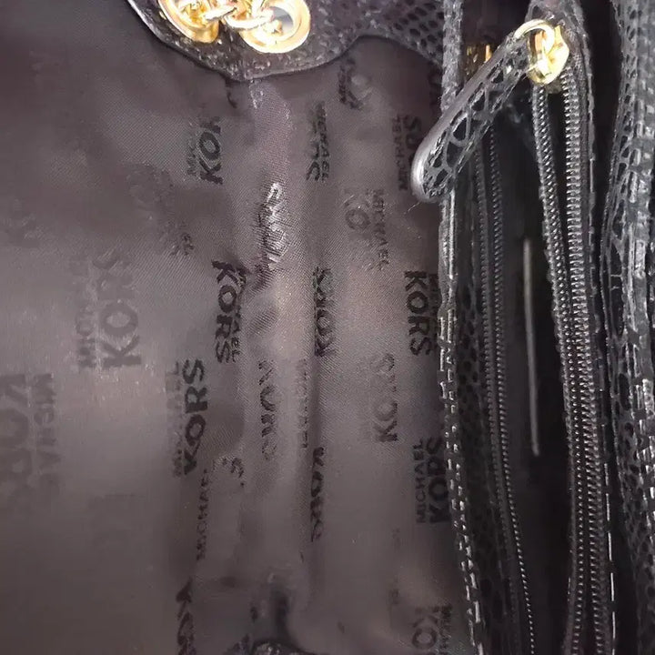 [BUNJANG] Michael Kors Black Chain Shoulder Bag / 마이클코어스 블랙 체인 숄더백