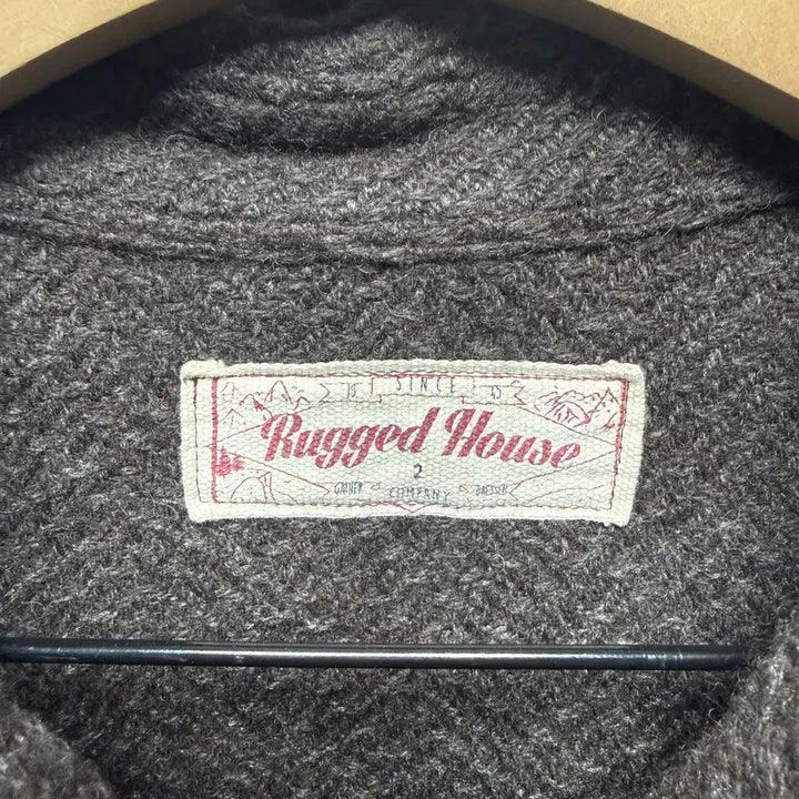 [BUNJANG] Rugged House Wool Overshirt Jacket / (35) 러기드하우스 울 오버셔츠 자켓