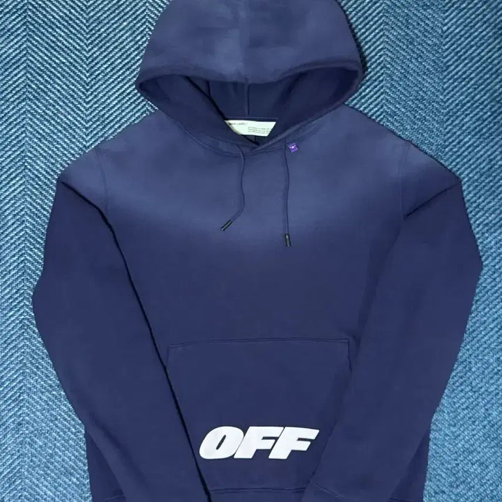 [BUNJANG] Off-White Gradient Washed Hoodie / 오프화이트 후드