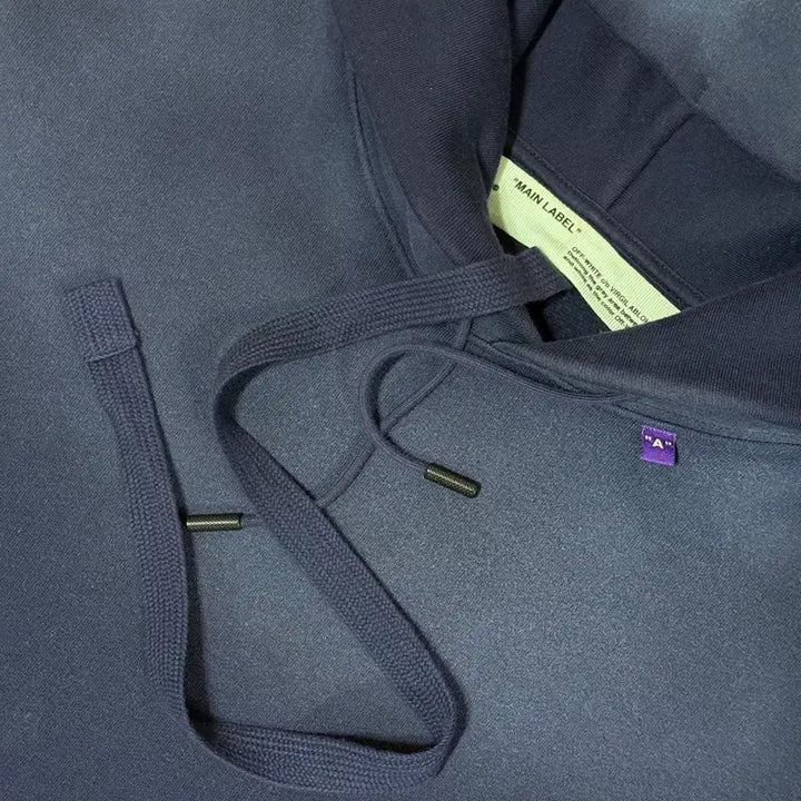 [BUNJANG] Off-White Gradient Washed Hoodie / 오프화이트 후드