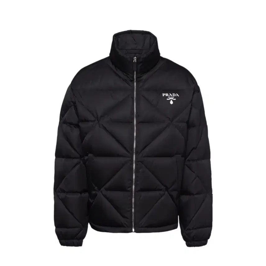[BUNJANG] Prada Re-Nylon Quilted Padded Jacket / [XL] 프라다 리나일론 퀄팅 패딩 블랙(SGB803)