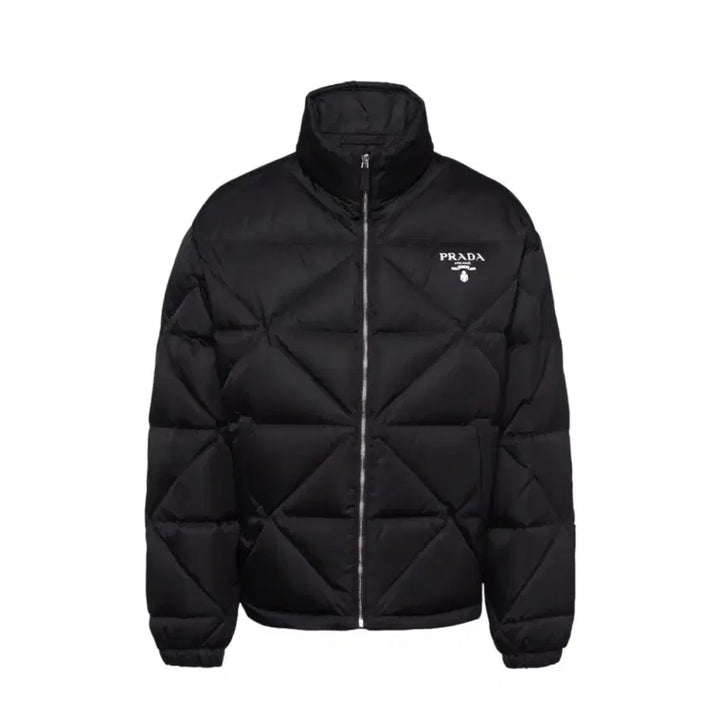 [BUNJANG] Prada Re-Nylon Quilted Padded Jacket / [XL] 프라다 리나일론 퀄팅 패딩 블랙(SGB803)