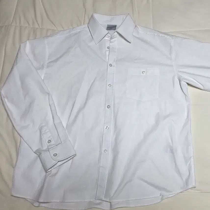 [BUNJANG] Filluminate White Shirt (M) / 필루미네이트 셔츠 M사이즈 화이트