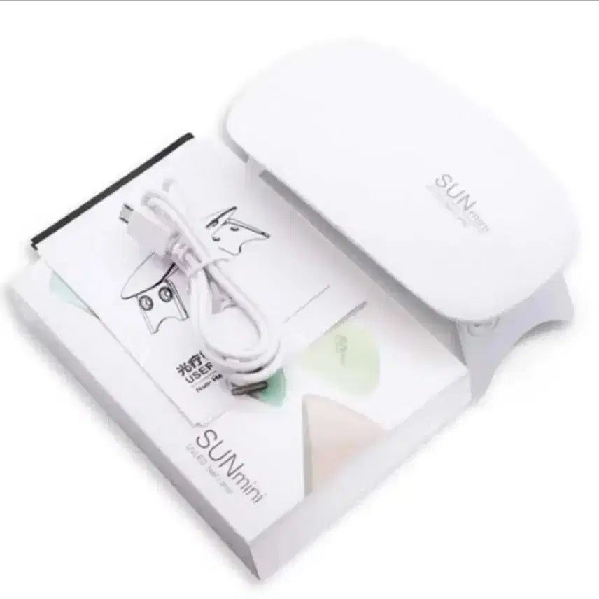 [BUNJANG] UV LED Gel Nail Lamp White / SUN mini UV LED 젤네일 램프 화이트