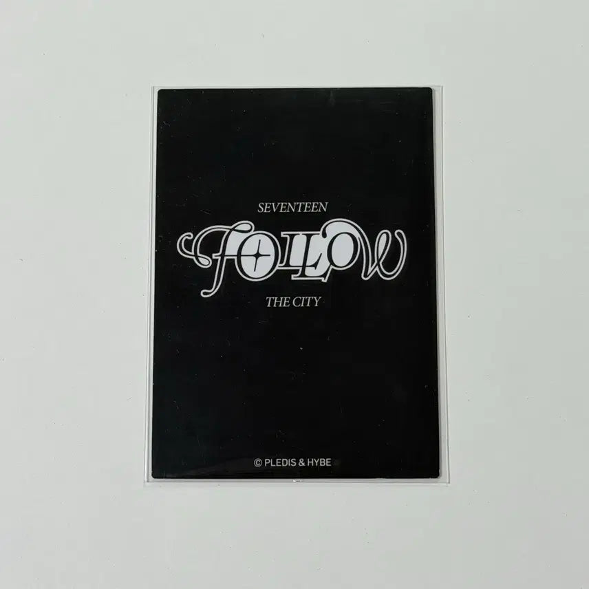 세븐틴 에스쿱스 팔로우 더 시티 재팬 스탬프 랠리 포카