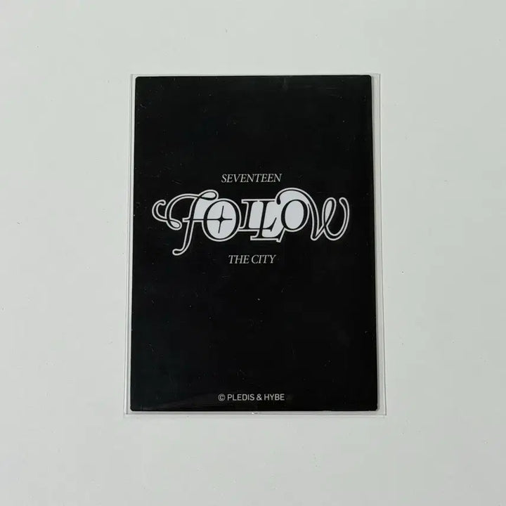 세븐틴 에스쿱스 팔로우 더 시티 재팬 스탬프 랠리 포카