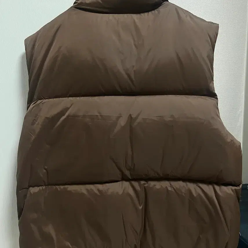 [BUNJANG] Marithe Francois Girbaud Brown Padded Vest / 마리떼 프랑소와 저버 패딩 조끼 브라운 갈색 s