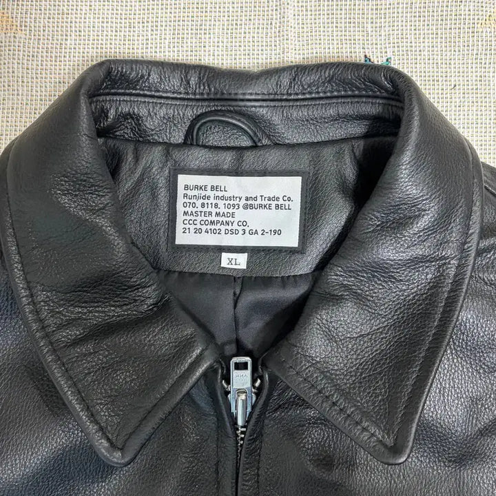 [BUNJANG] Aging CCC Cow Leather Rider Jacket XL / Cow leather rider jacket / 소가죽 라이더 자켓