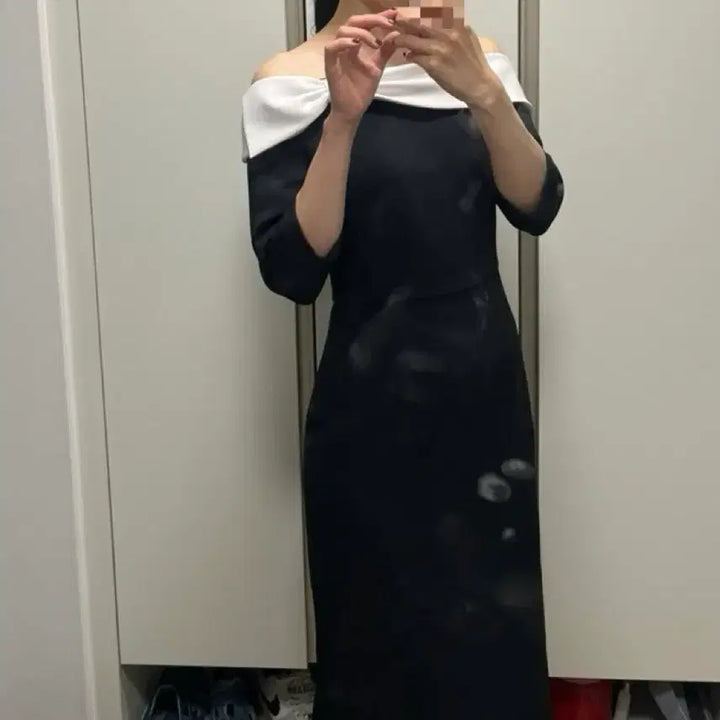 [BUNJANG] Lucirju Special Tie-Up Ribbon Dress (Size S) / 루시르주 스페셜 타이업 리본 원피스 s(착샷O)